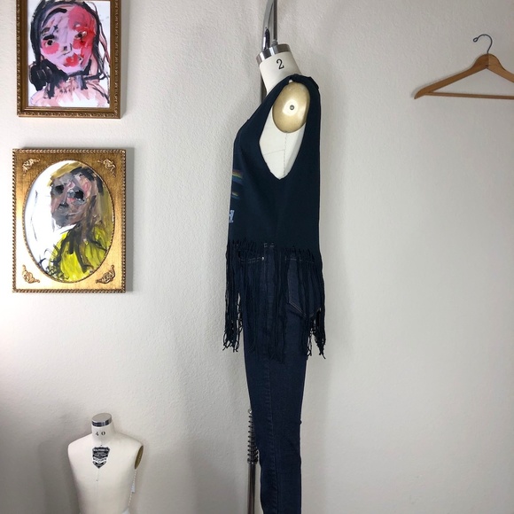 Pink Floyd Fringe Tank Band Tee - Picture 2 of 3